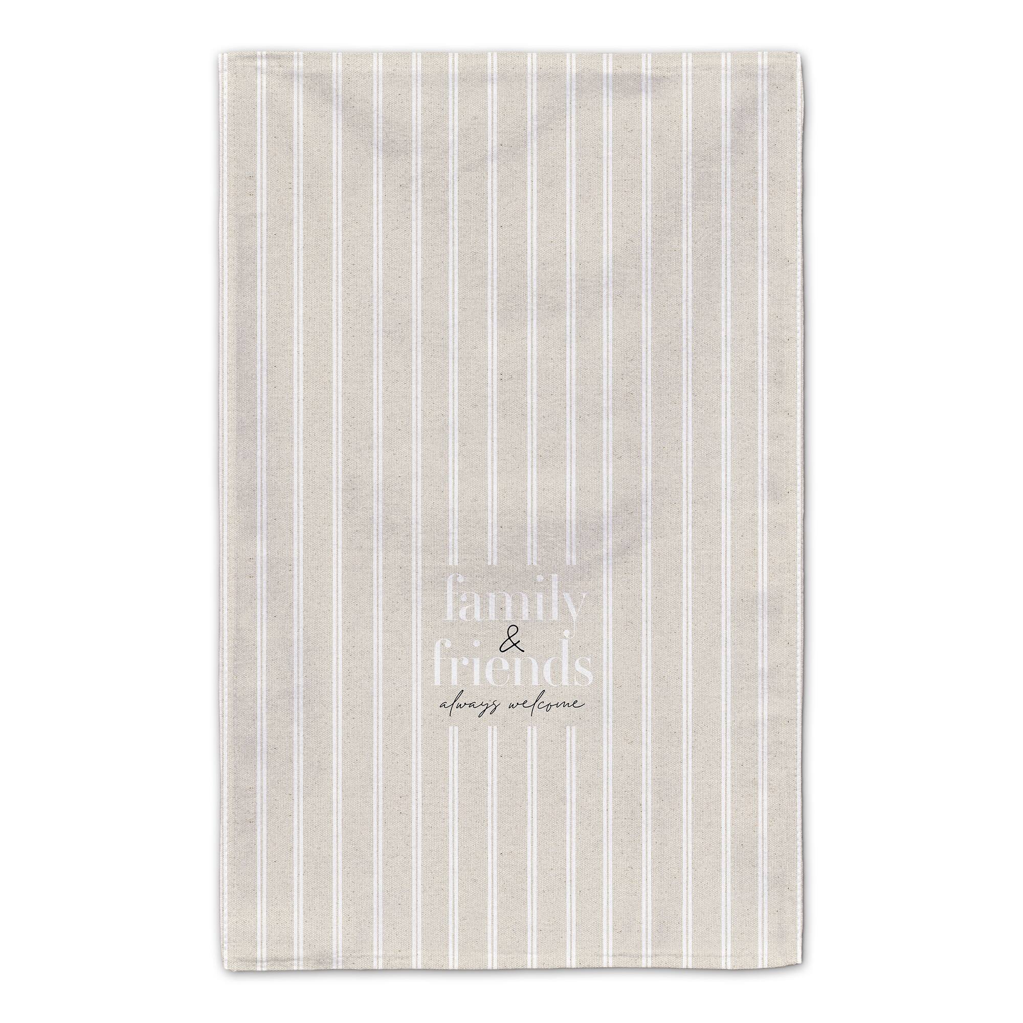Family & Friends Always Welcome Tea Towel Set